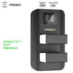 Pisen 2-in-1 Combo Pack (Canon LP-E17) Pisen 2-in-1 Combo Pack (Canon LP-E17)
